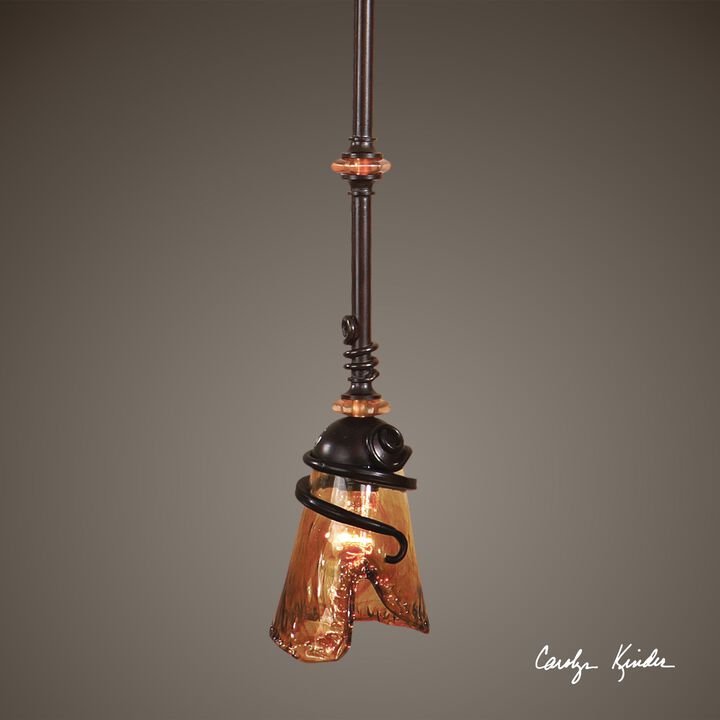 Uttermost Vitalia Oil Rubbed Bronze Mini Pendant